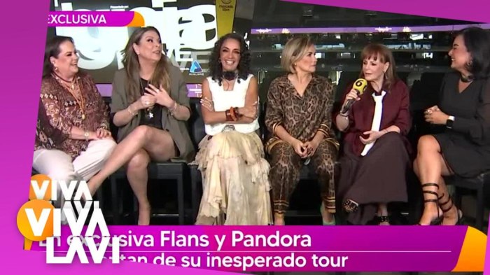 'Pandora' y 'Flans' en exclusiva nos cuentan sobre 'Inesperado Tour ...